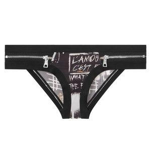 Victoria's Secret x Balmain zipper cheeky panty